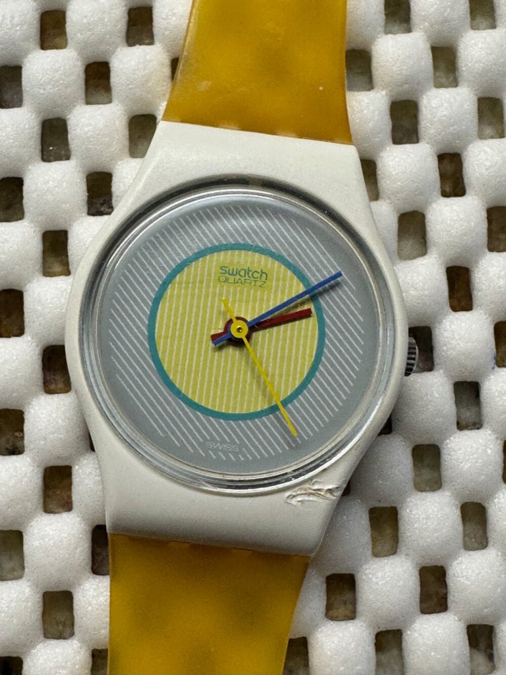 Swatch Watch Banana LW106 Vintage 1985